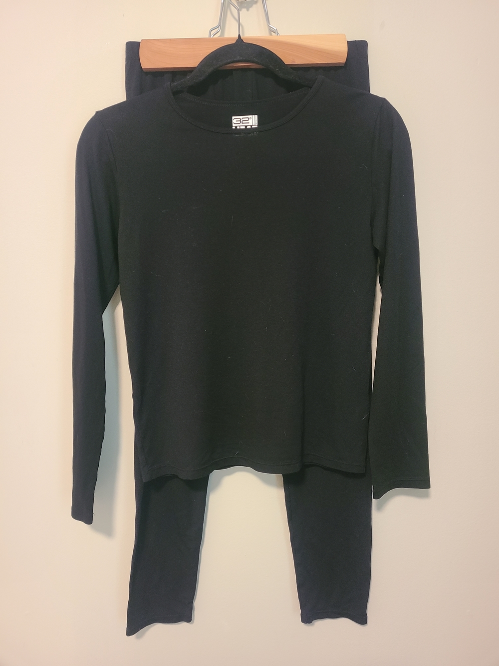 32 Degrees YOUTH Heat Set - Black